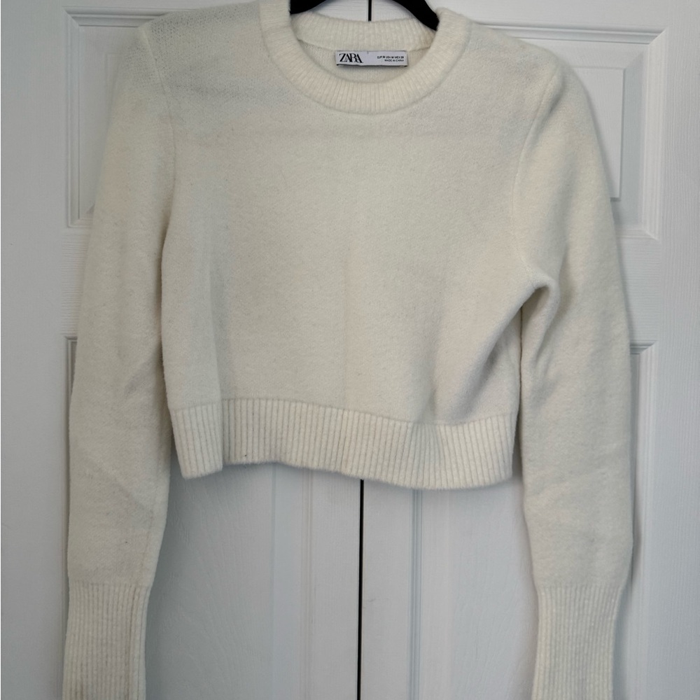 Zara Women's White Sweater